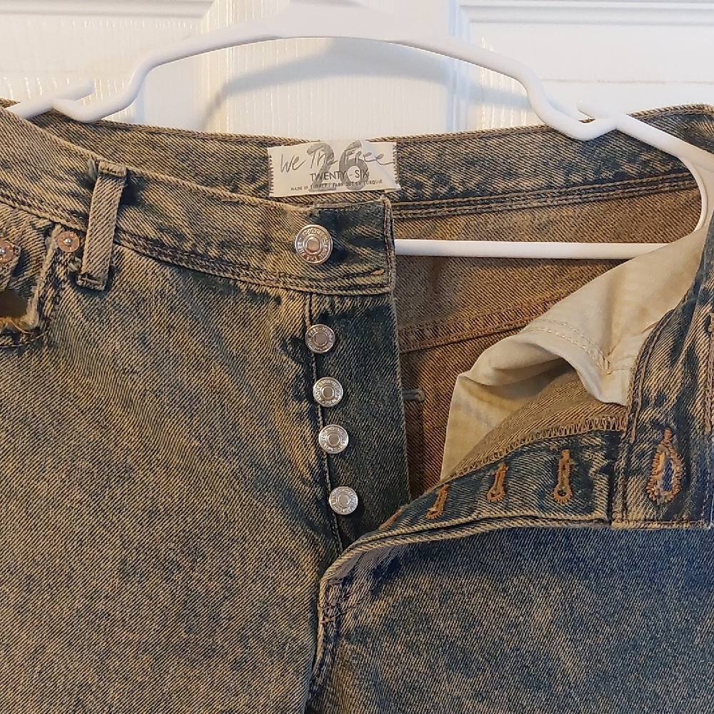 We The Free Maggie Midrise Straight Leg Jeans Size 26 NWT - Picture 4 of 6